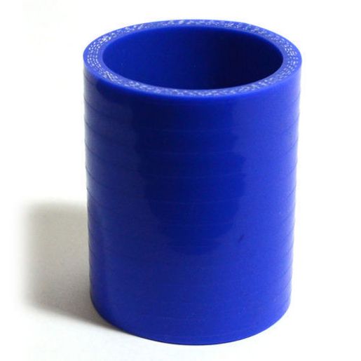 SAAS Silicone Straight Hose 57 x 57 x 76mm Blue SSH575776E