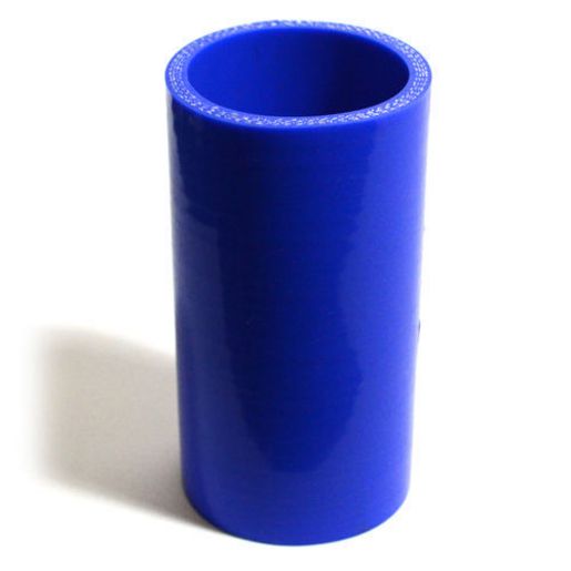SAAS Silicone Straight Hose 57 x 57 x 127mm Blue SSH5757127E