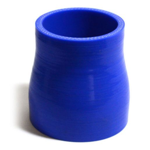 SAAS Silicone Straight Reducer 57 x 76 x 76mm Blue SSH577676E