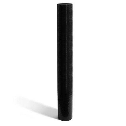 SAAS Silicone Straight Hose 63 x 63 x 1m Black SSH63631000