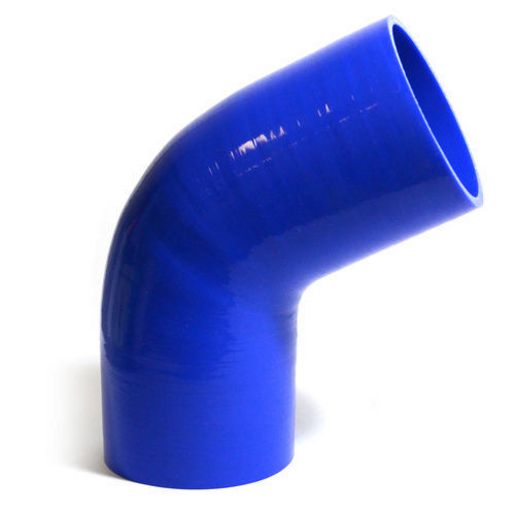 SAAS Silicone 67 Degree Hose 89 x 89mm Blue SSH678989E