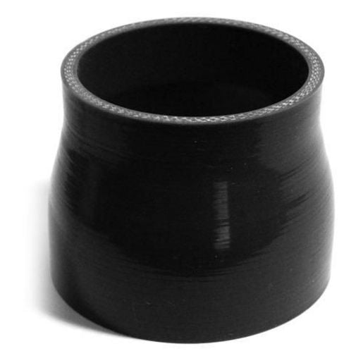 SAAS Silicone Straight Reducer 76 x 89 x 76mm Black SSH768976