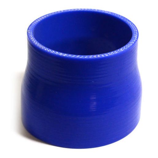SAAS Silicone Straight Reducer 82 x 95 x 76mm Blue SSH829576E