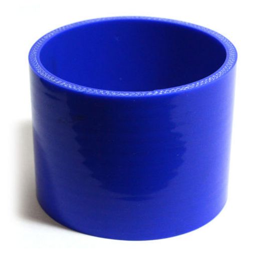 SAAS Silicone Straight Hose 82 x 82 x 76mm Blue SSH828276E