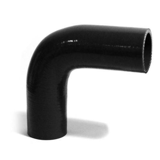 SAAS Silicone 90 Degree Hose 45 x 45mm Black SSH904545