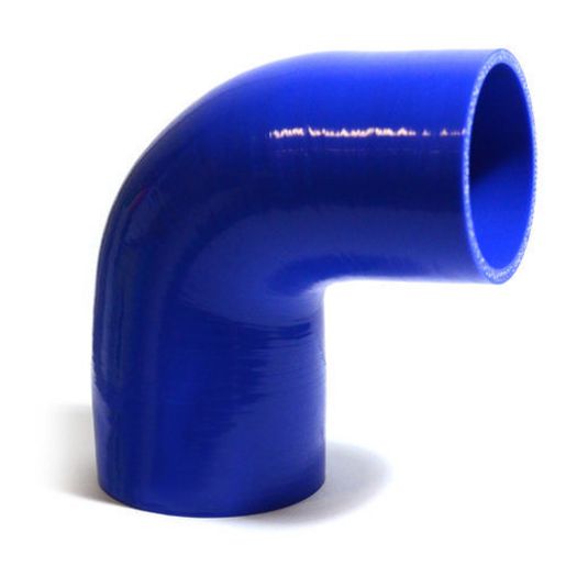SAAS Silicone 90 Degree Reducer 76 x 95mm Blue SSH907695E