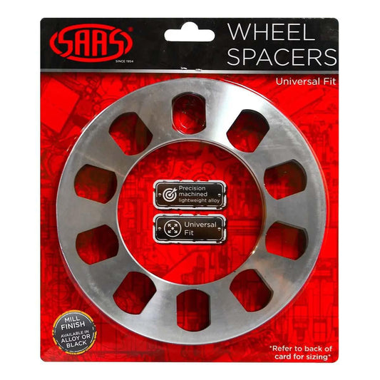 SAAS Wheel Spacer Universal 5 Stud 5mm (Pair) WS5005