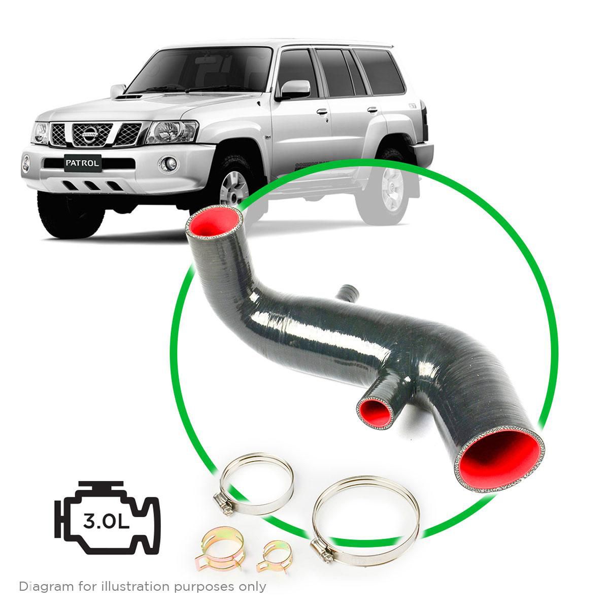SAAS Silicone Intake Pipe Nissan Zd30 SSH4201