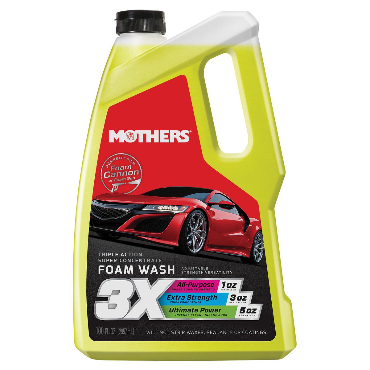 Mothers Foam Wash Triple Action 3L 5610