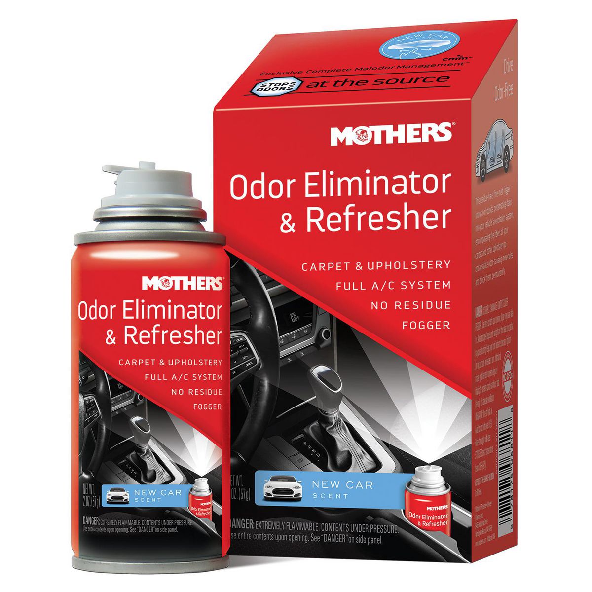 Mothers Odor Eliminator New Car Scent 6811