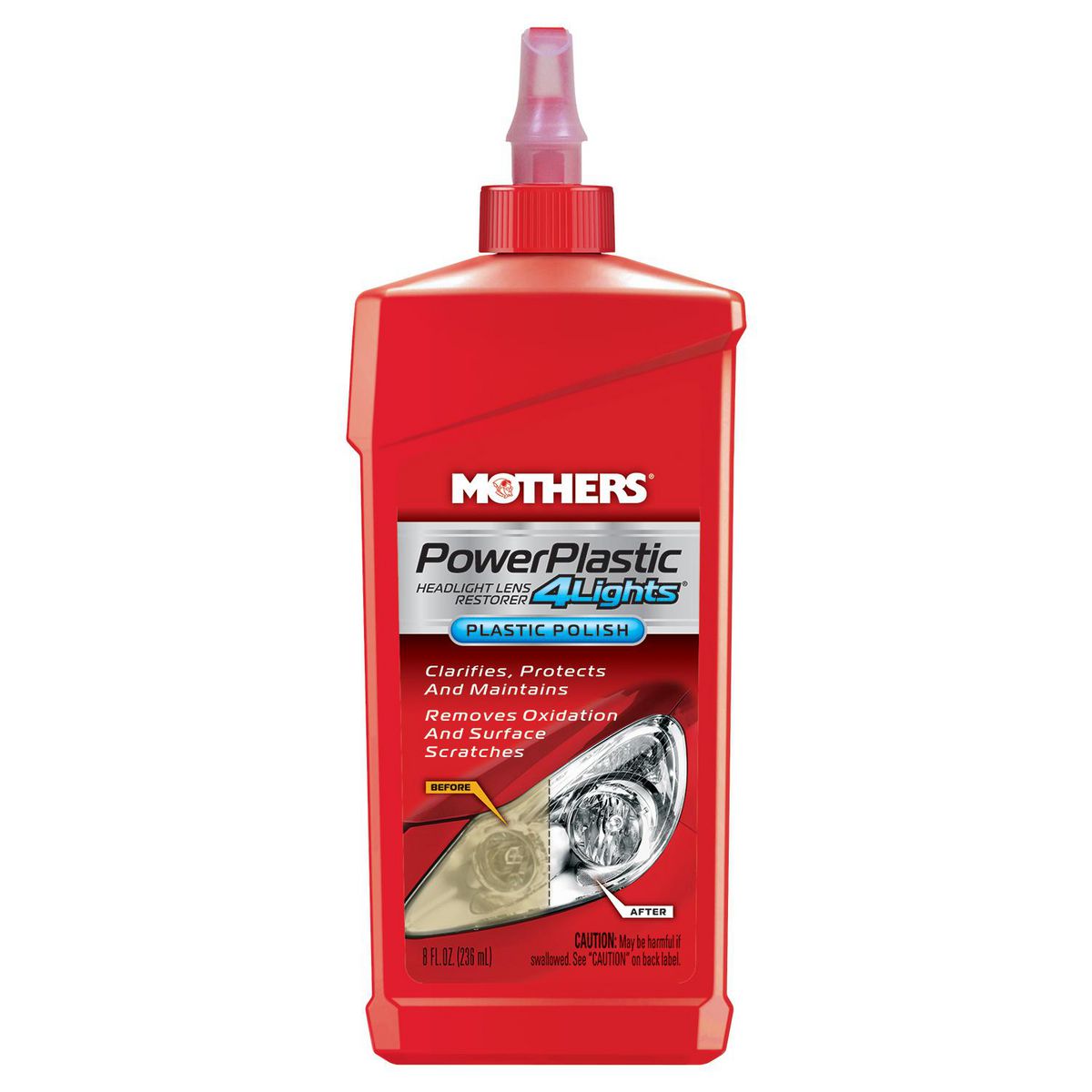 Mothers Power Plastic fits Lights 8Oz 8808