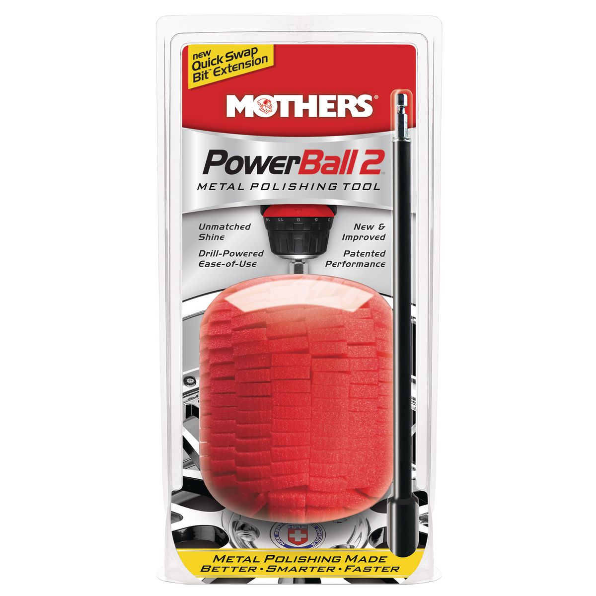 Mothers Power Ball 2 W/10In Qick Swap Bit 5143