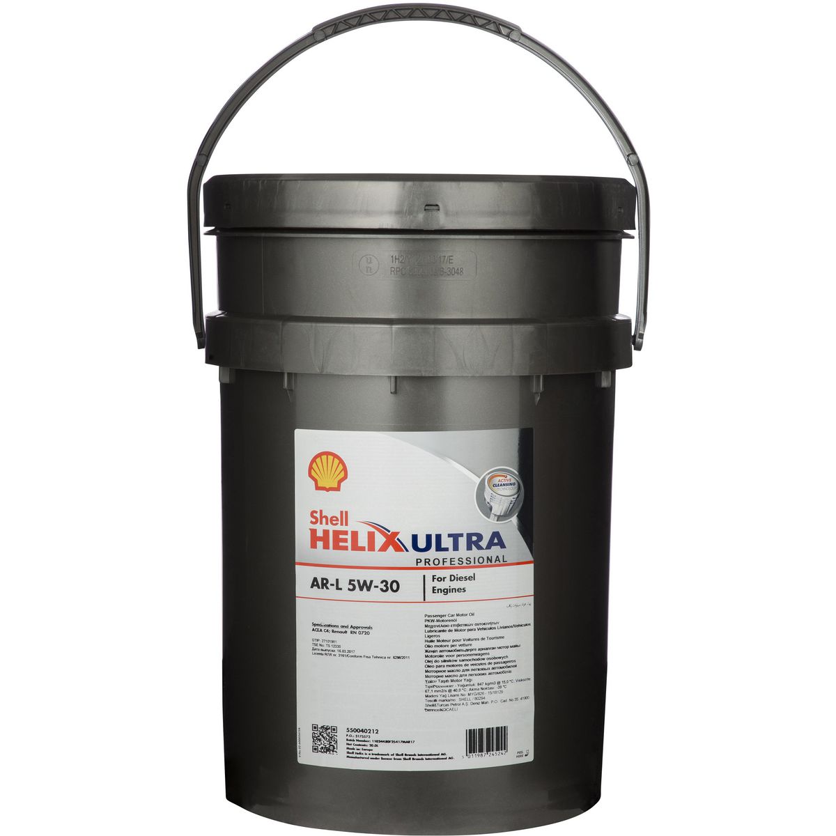 Shell Lubricants Helix Ultra Professional ARL 5W30 Full-Syn Engine Oil 20L 300012843