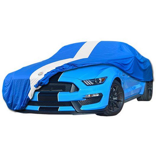 Autotecnica Show Car Cover Blue/White Large 4.9m 2/196BU