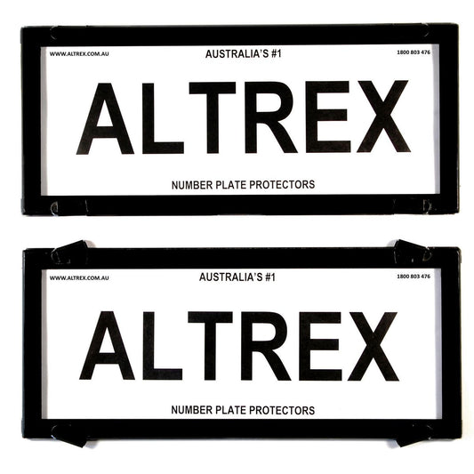 Altrex Number Plate Cover 5 Figure Black Without Lines