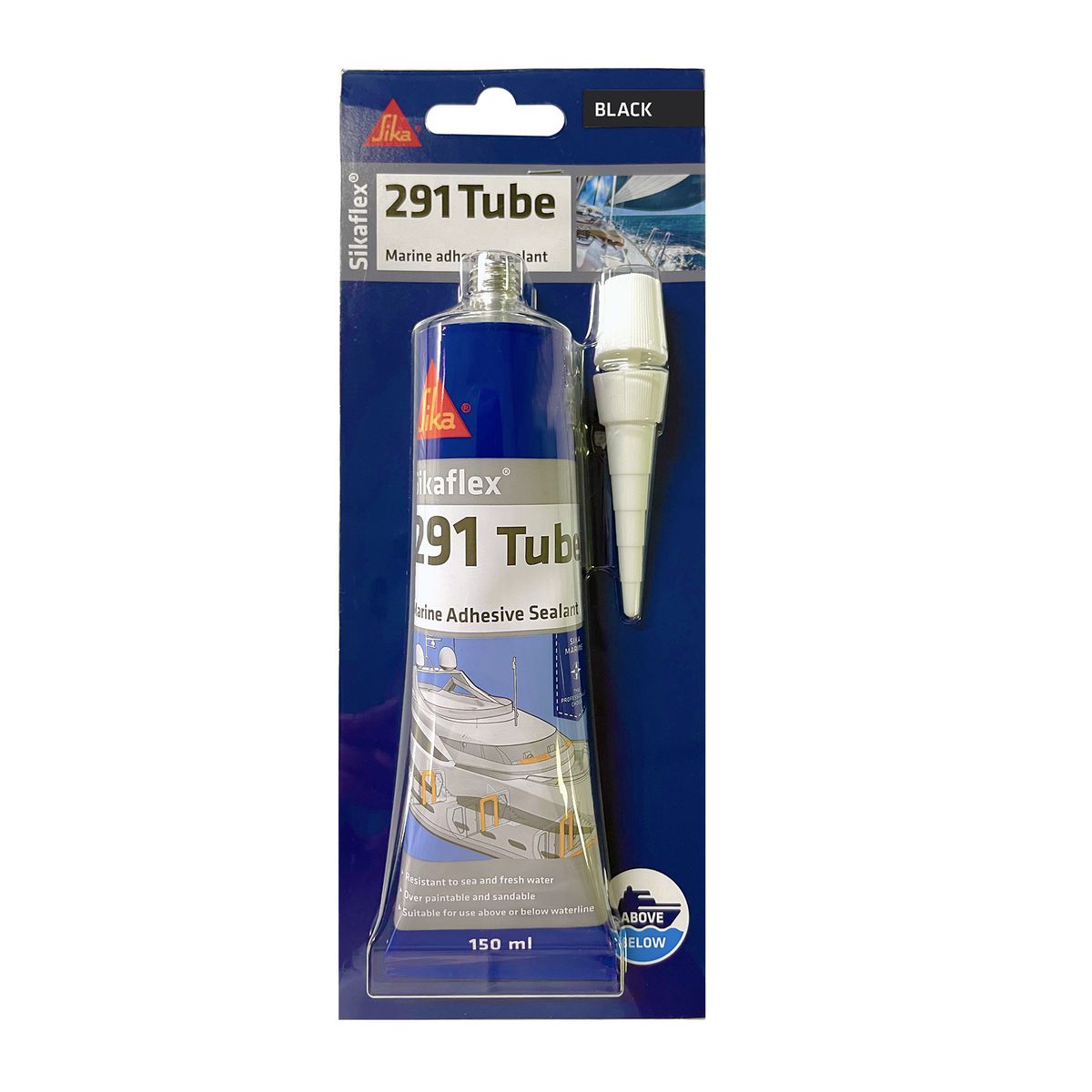 Sikaflex 291 150ml Tube Black 599200