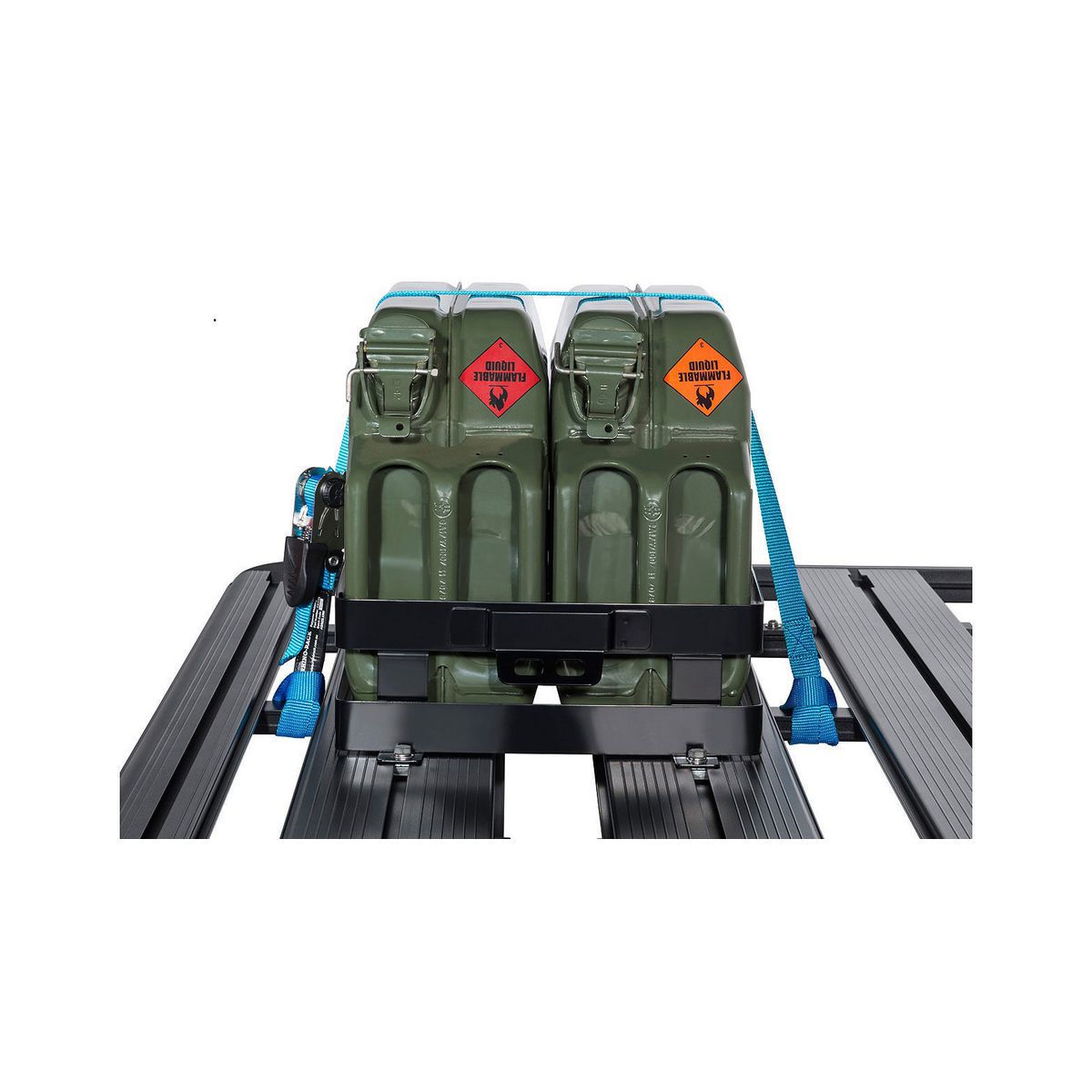 Rhino Rack Roof Rack Dual Jerry Can Holder 43152