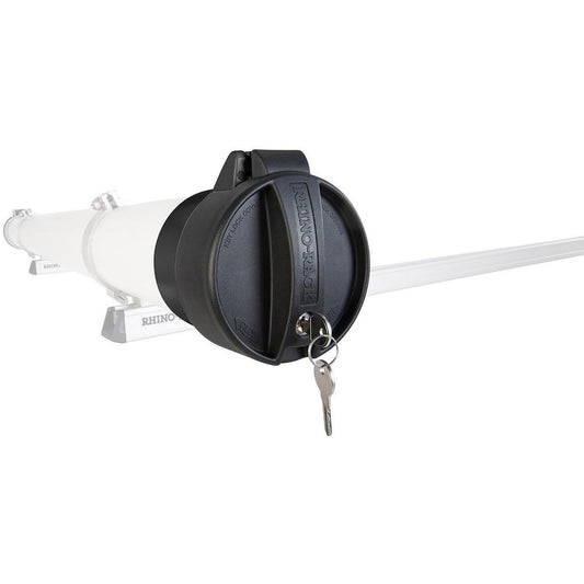 Rhino Rack Lock Safe Endcap Conduit 2Pc LSE100