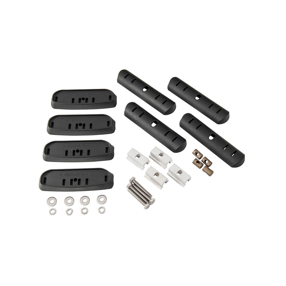 Rhino Rack RCP Base Kit Black Set (4) RCP58BK