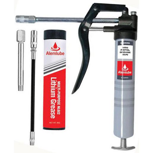 Alemlube EL Series Mini Pistol Grease Gun W/85g Grease Cartridge G10051