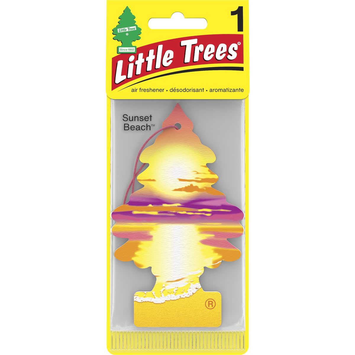 Little Trees Air Freshener Little Tree Sunset Beach 17177
