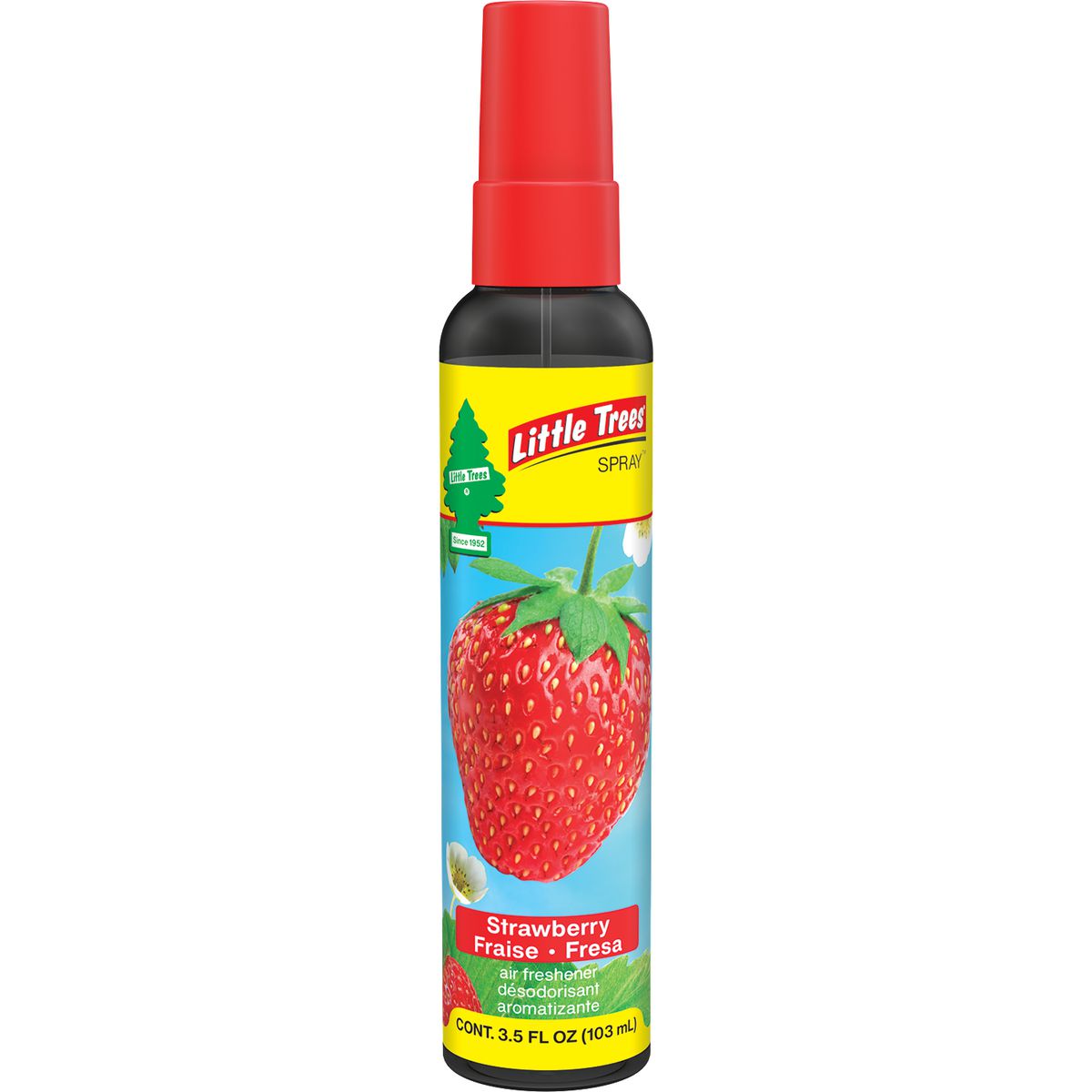 Little Trees Car Air Freshener Pump Spray Strawberry 103ml