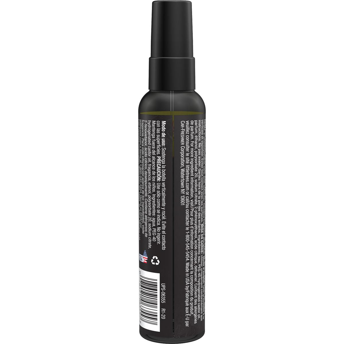 Little Trees Car Air Freshener Pump Spray Black Ice 103ml