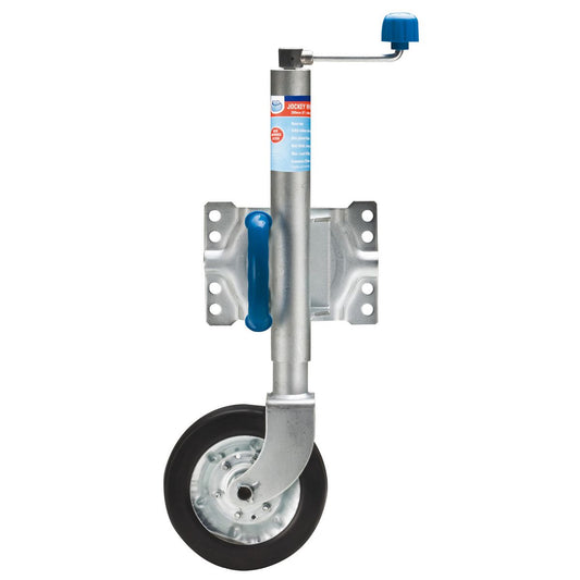 Ark 8in Standard Jockey Wheel U-Bolt/Swivel JWN8SU