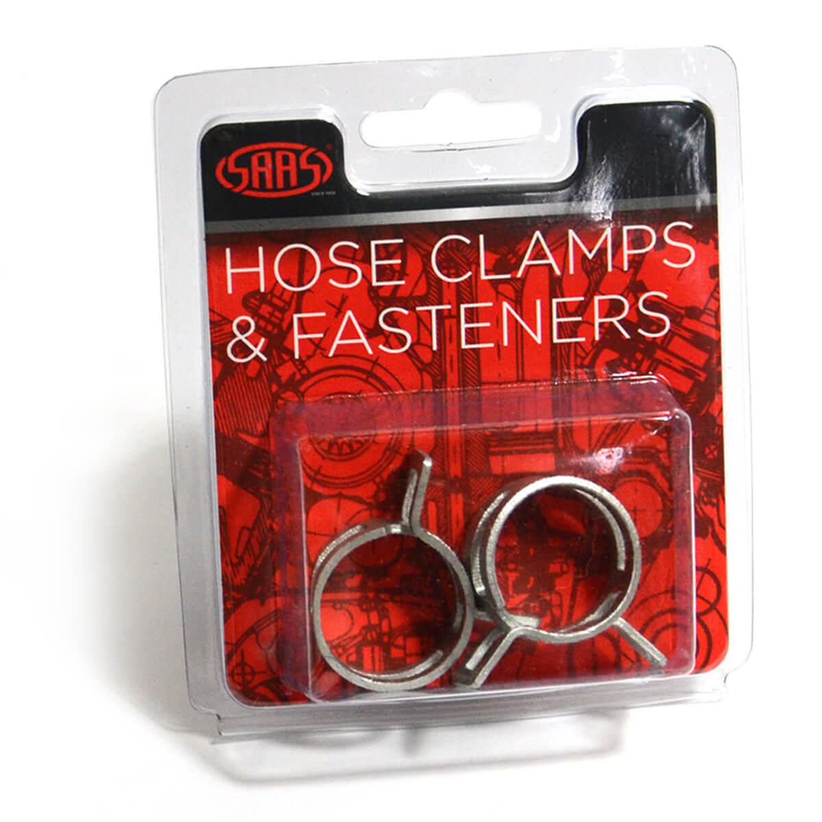 SAAS Hose Clamps Spring 19Mm 2Pk SHC19