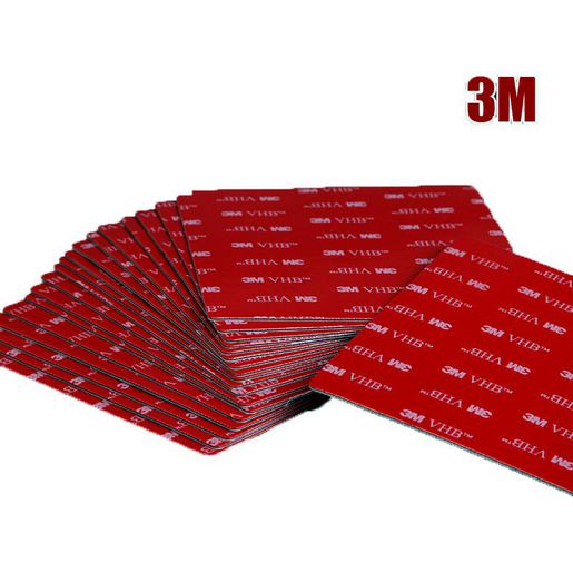 Paintgard Protection Paintgard 3M Acrylic Foam Double Sided Tape 50mm X 50mm X 3Pce 3M5050