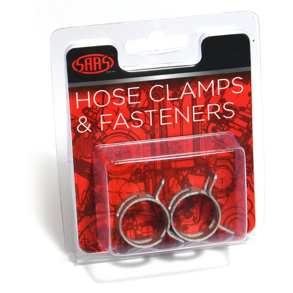 SAAS Hose Clamps Sprg 16 Mm-5/8 Pk2 SHC16