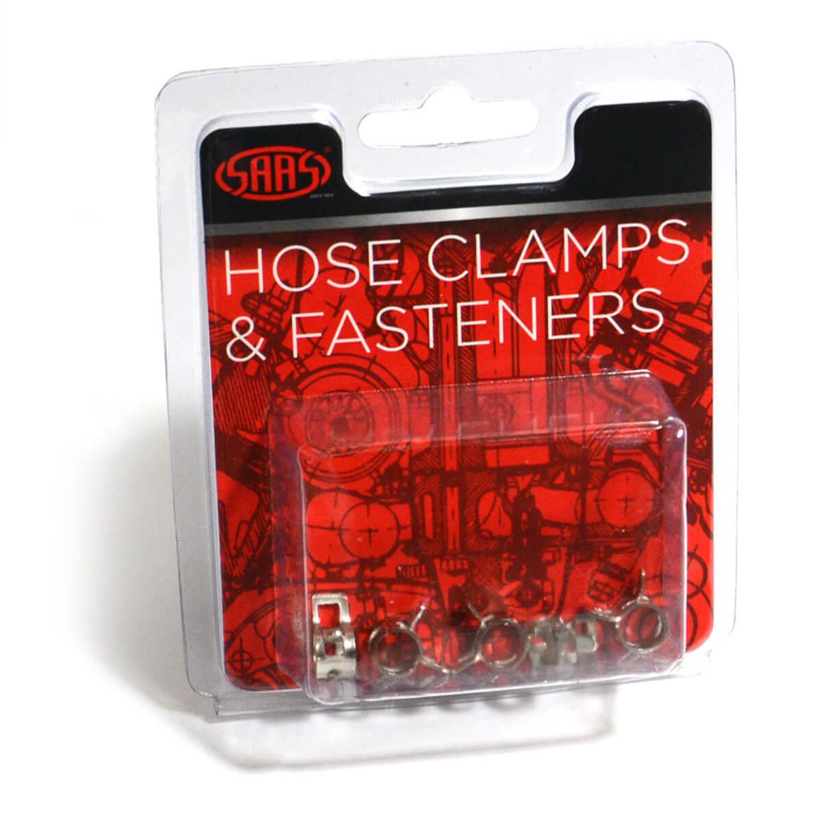 SAAS Hose Clamps Spring Vac 3mm 6 Pack SHC3