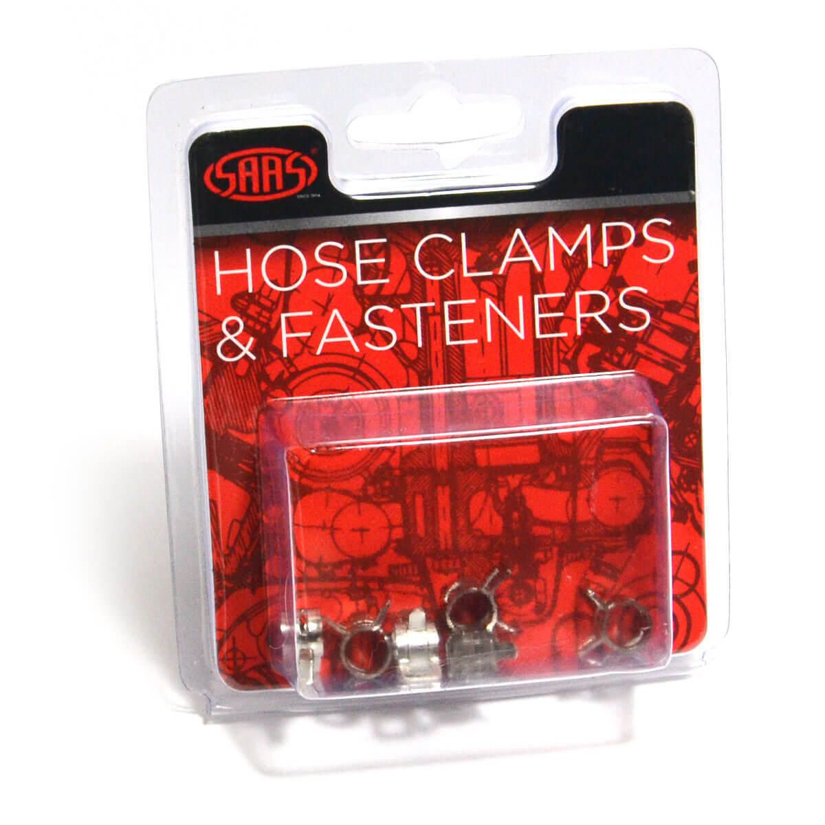 SAAS Hose Clamps Spring Vac 4 mm Pk6 SHC4