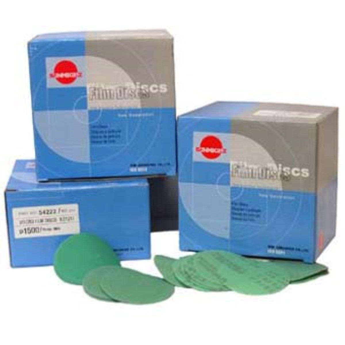GPI Velcro Disc 75mm 80G No Hole Each 554206