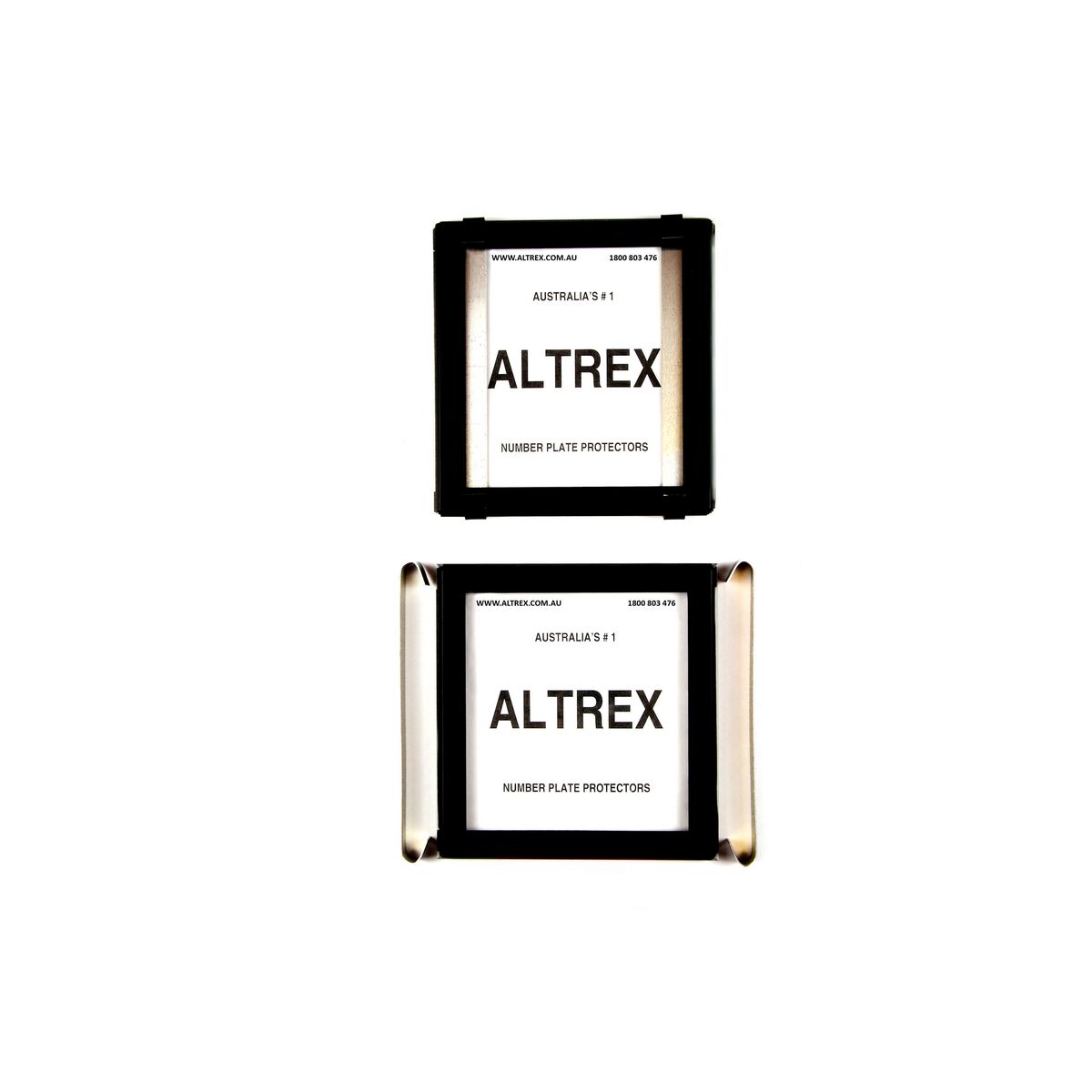 Altrex Number Plate Cover 1 Figure Black Without Lines