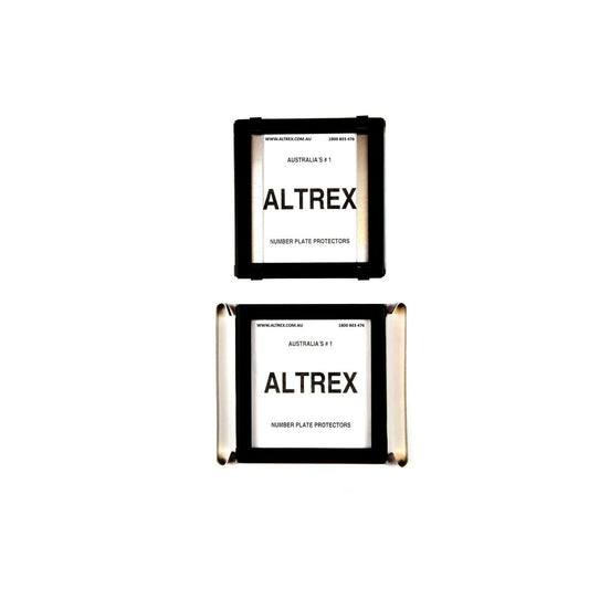 Altrex Number Plate Cover 1 Figure Black Without Lines