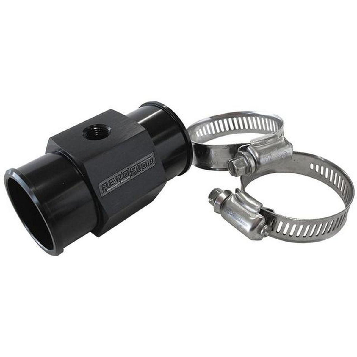 Aeroflow AF64-2232 1-1/4" 32mm Water Temp Hose Adapter W/ 1/8" NPT Gauge Port
