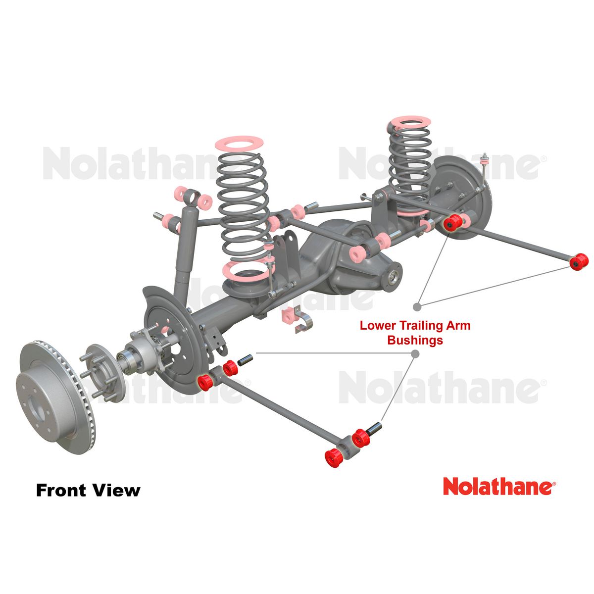 Nolathane Trailing Arm Bush Kit 46046