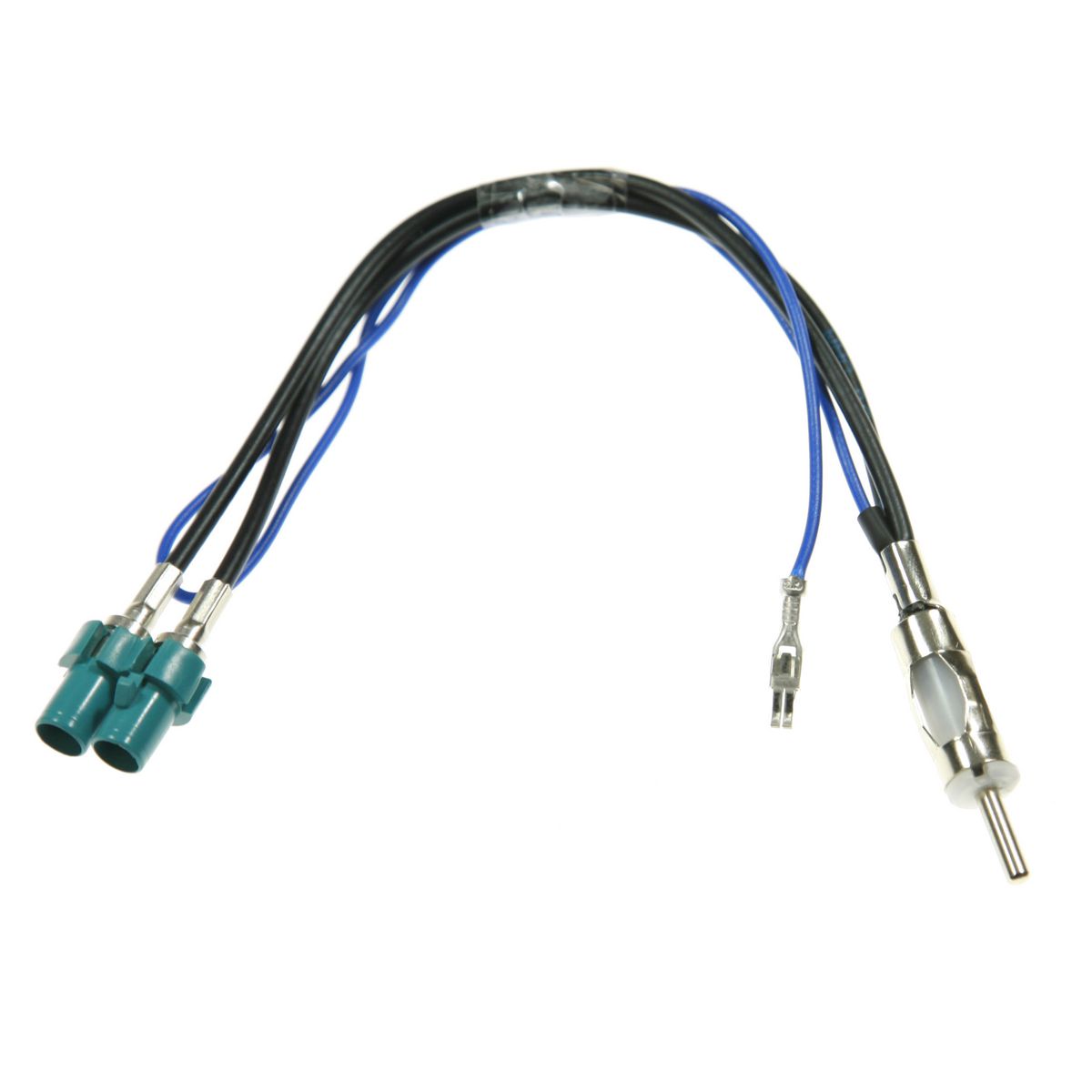 Aerpro Antenna Adaptor Double Fakra To (M) DIN Phantom Power 12V
