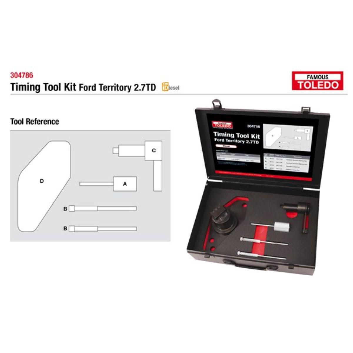 Toledo Timing Tool Kit 304786