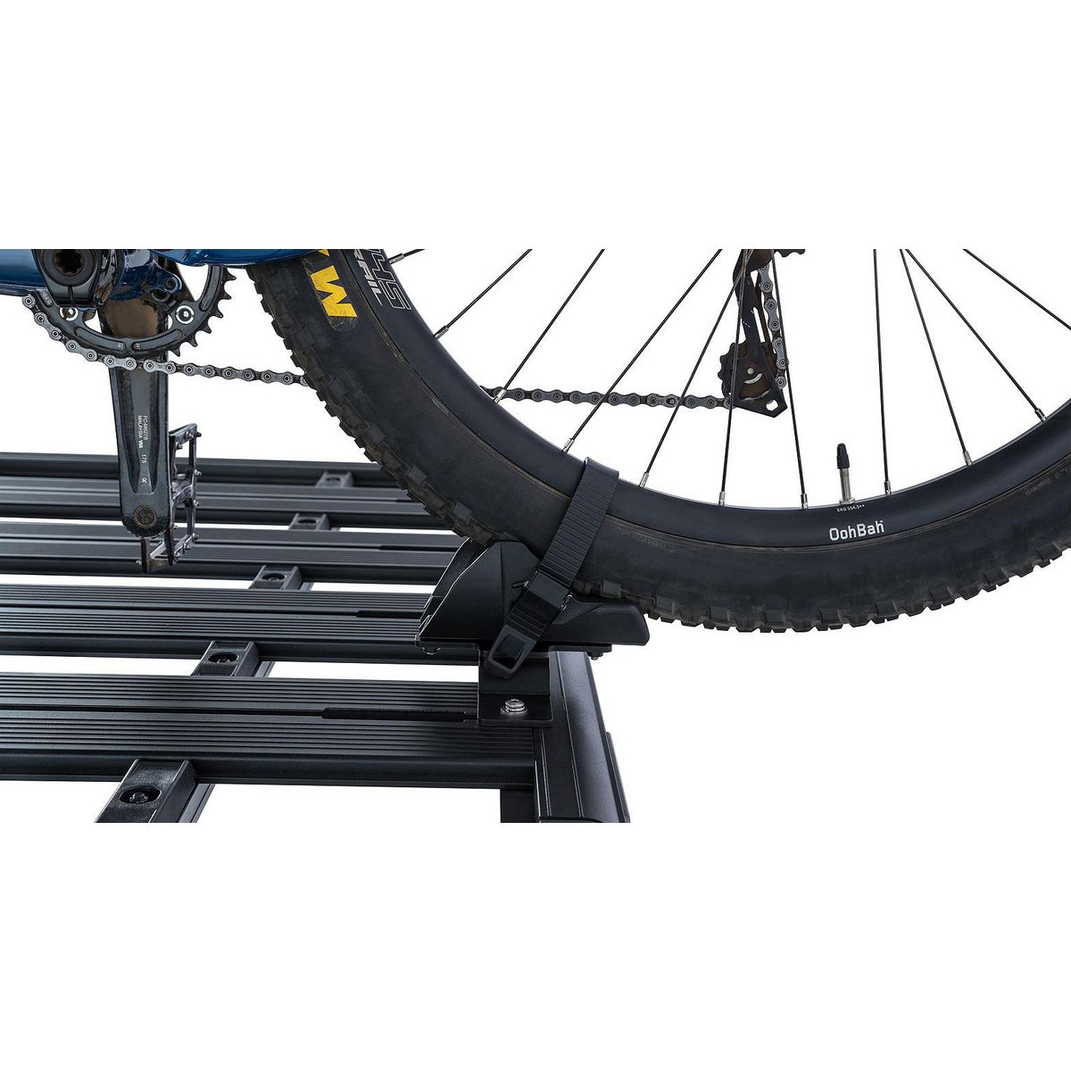 Rhino Rack Roof Rack Pioneer Thru Axle Bike Carrier 43233