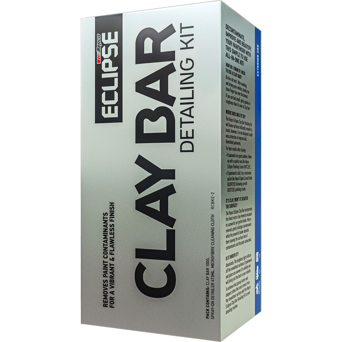 Eclipse Clay Bar Detailing Kit RCBKE-2