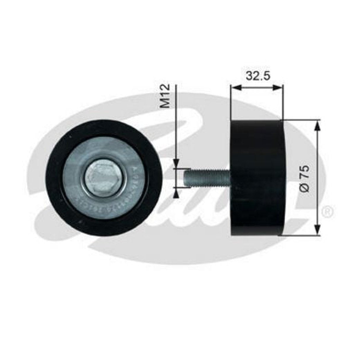 Gates ABDS Idler Pulley 36741