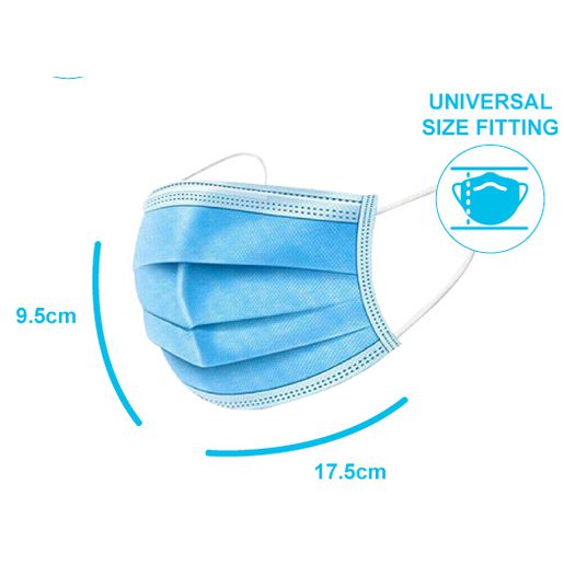 Laser Disposable Face Mask Ffp2 3Ply 20Pk PPE-DPMASK20