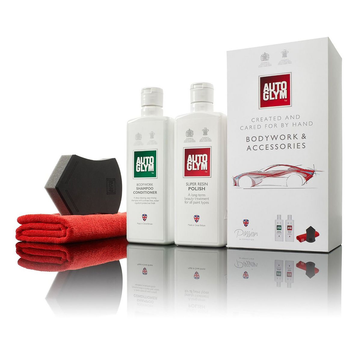 Autoglym Bodywork and Accessories Kit AUXCARTVP2BWAAU
