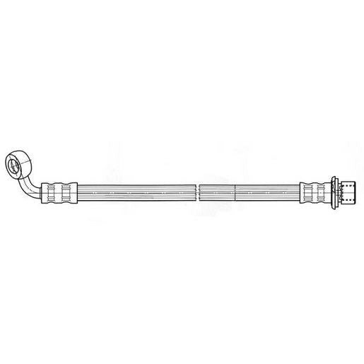 TRW Brake Hose Rear LH PHD473