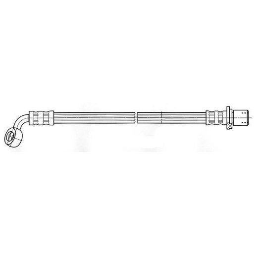 TRW Brake Hose Rear PHD476