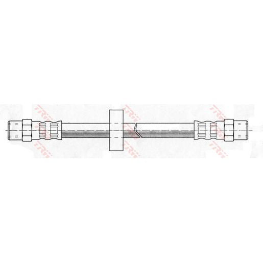 TRW Brake Hose PHA106