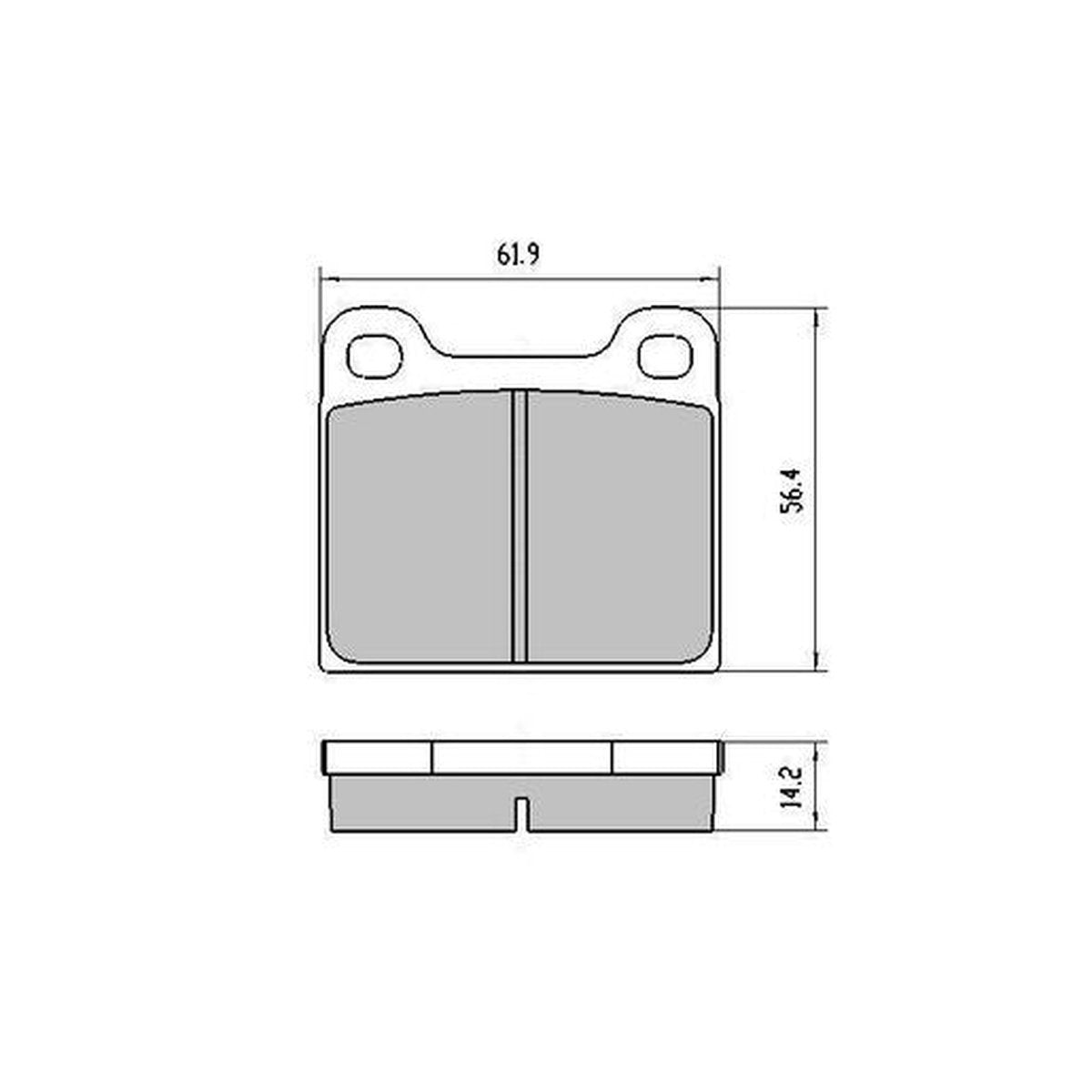 RDA Phantom Ceramic Brake Pad Set RDC2
