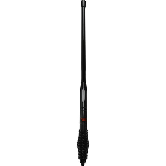 GME UHF CB Spring Base Medium Duty Fibreglass Radome Antenna 2.1dB 595mm Black AE4704B